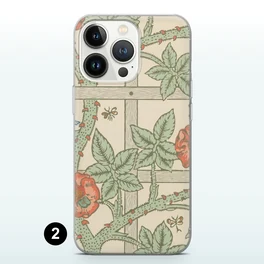 Photo 4: design 2, a trellis and rose pattern phone case